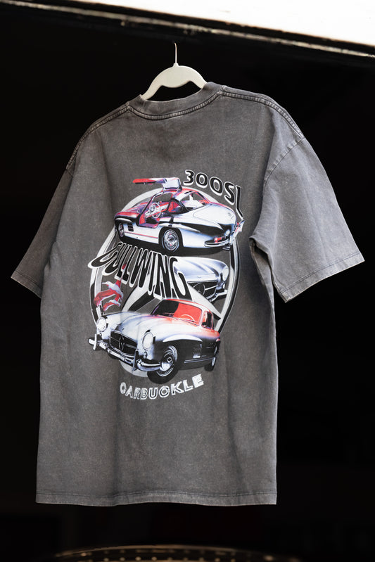 ICON’S COLLECTION - 300SL Gullwing Tee Black
