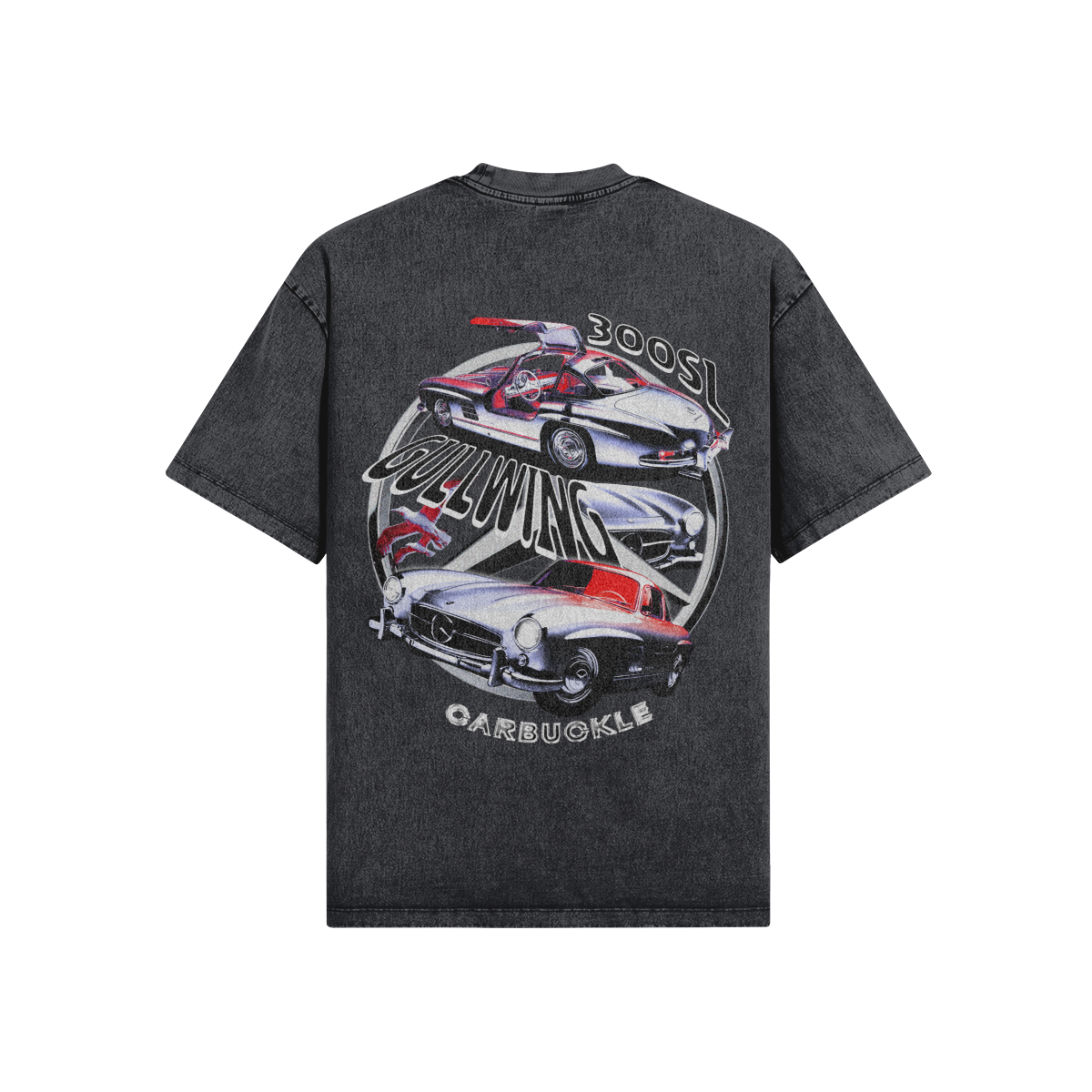 ICON’S COLLECTION - 300SL Gullwing Tee Black